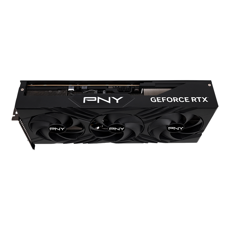 PNY GeForce RTX 4090 24GB VERTO Triple Fan Top Side Angle