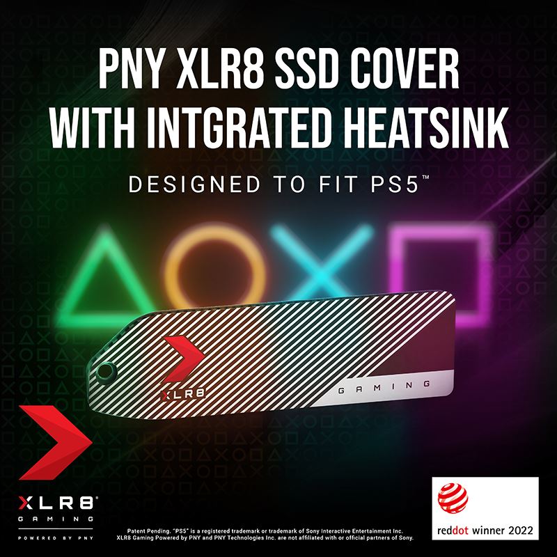 PNY XLR8 SSD Cover with Integrated Heatsink