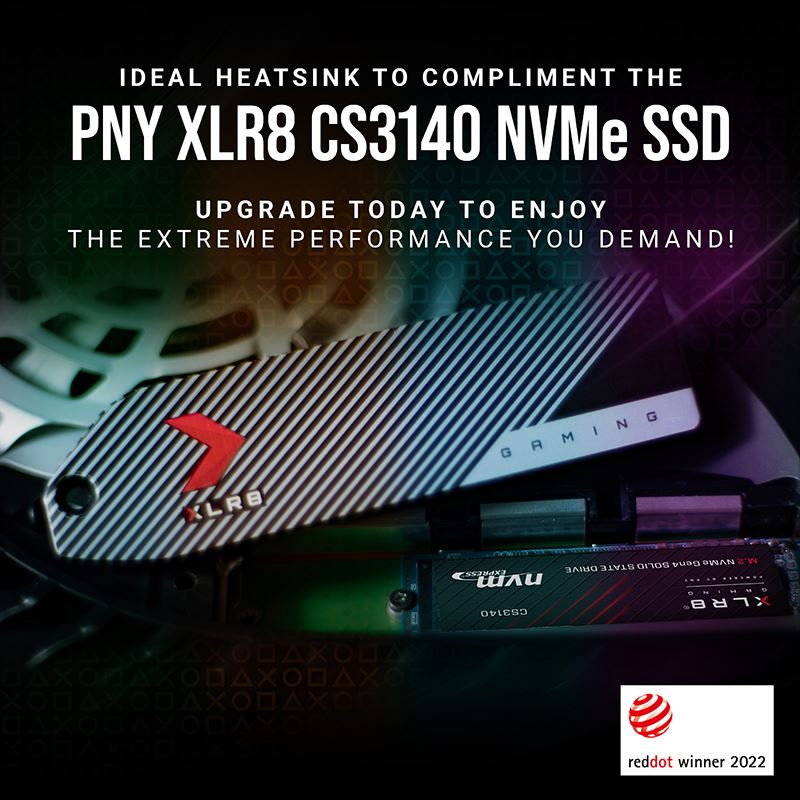 Ideal Heatsink for the XLR8 CS3140 NVMe SSD