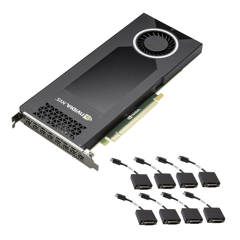 NVIDIA NVS 810 for Eight DVI Group