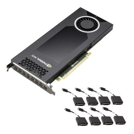 NVIDIA NVS 810 for Eight DVI Group