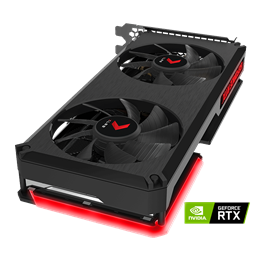 PNY GeForce RTX 3060 Ti 8GB XLR8 Gaming REVEL EPIC-X RGB Dual Fan Edition LHR