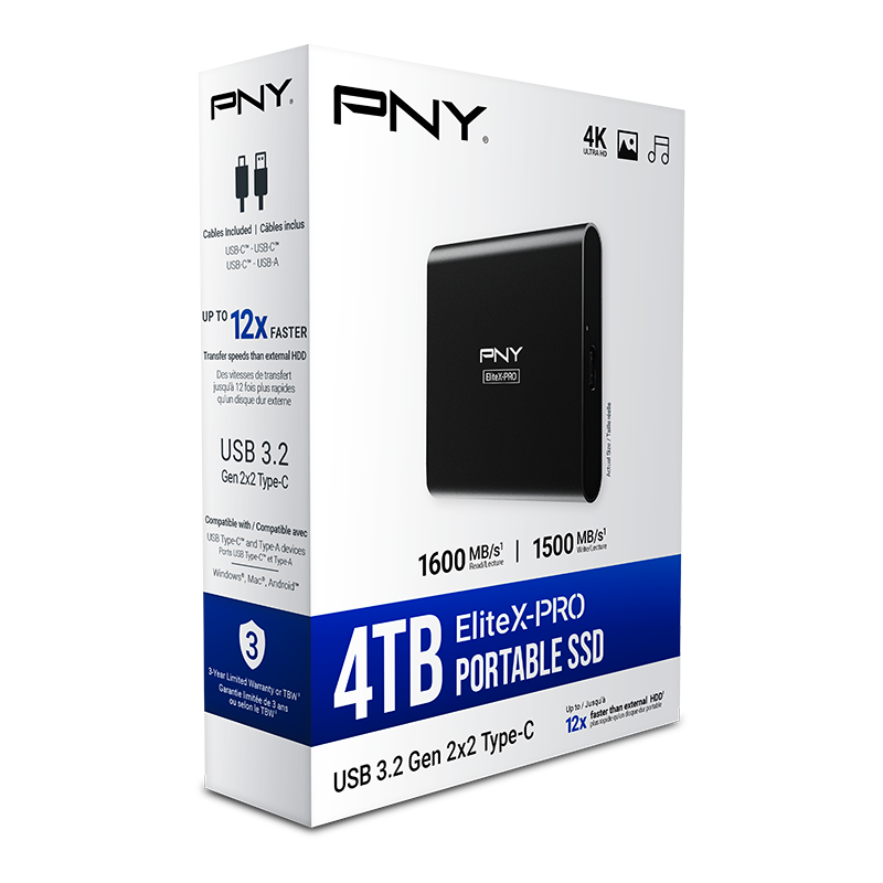 PNY Pro Elite V2 and Elite-X PRO Portable SSDs Review