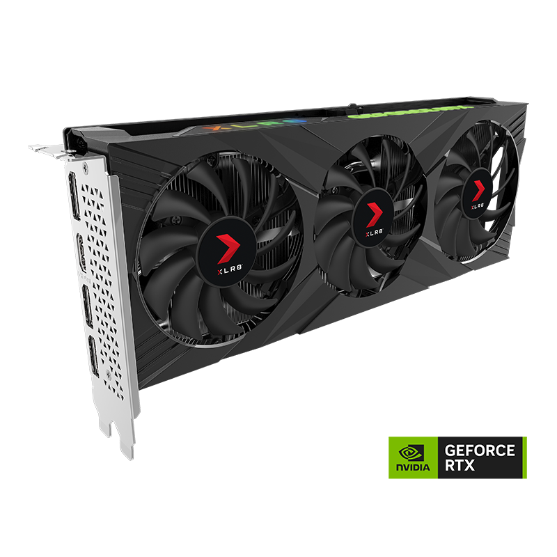 PNY GeForce RTX™ 4060 8GB XLR8 Gaming VERTO™ EPIC-X RGB Triple Fan DLSS 3