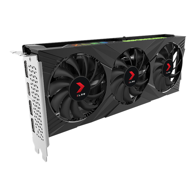 PNY GeForce RTX™ 4060 8GB XLR8 Gaming VERTO™ EPIC-X RGB Triple Fan DLSS 3