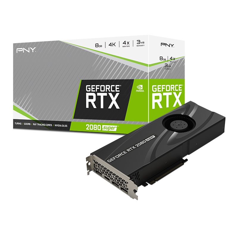 forræder Lily dramatiker PNY GeForce® RTX 2080 SUPER™ 8GB Blower